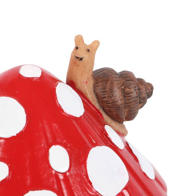 Mushroom House Whimsical Incense Burner