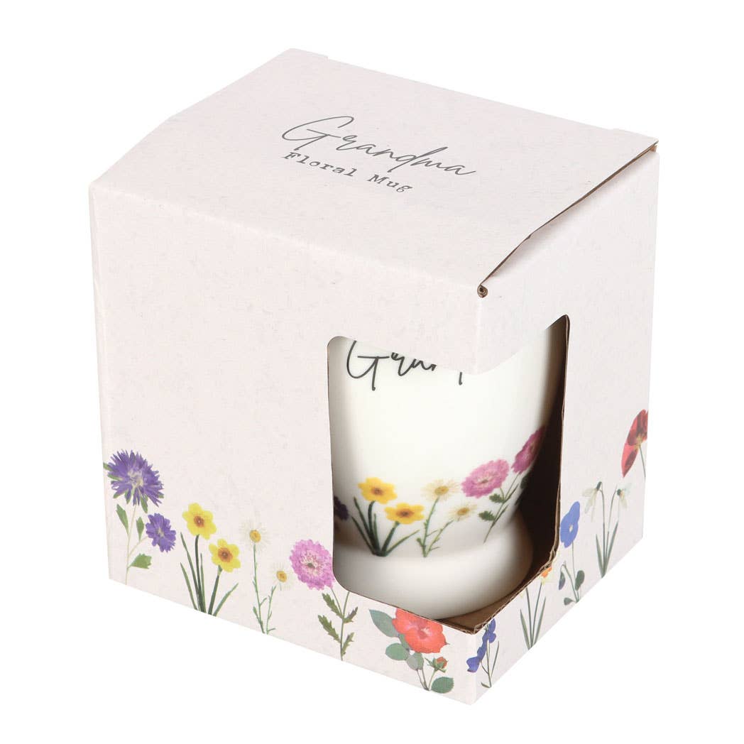 Floral Grandma Mug