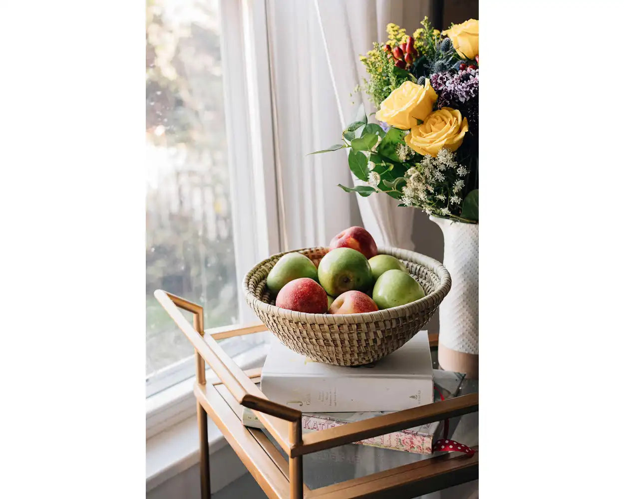 Large Kaisa Grass Basket Bowl