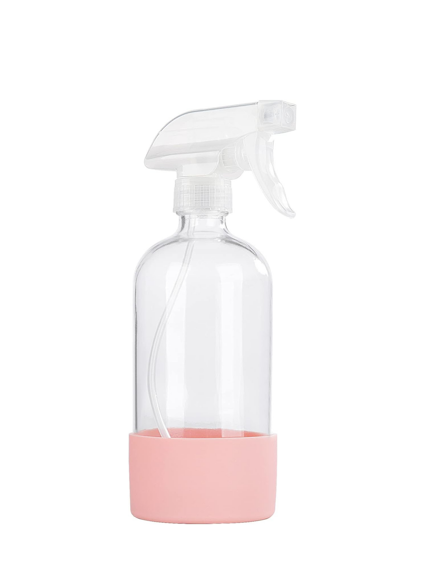 16oz Glass Spray Bottle in Pink