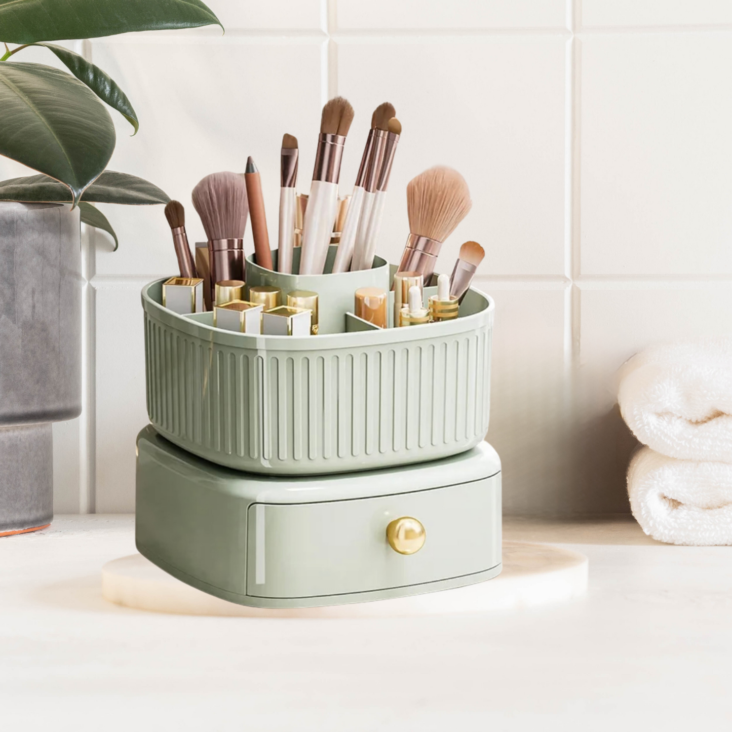 Rotating Makeup Storage Organizer