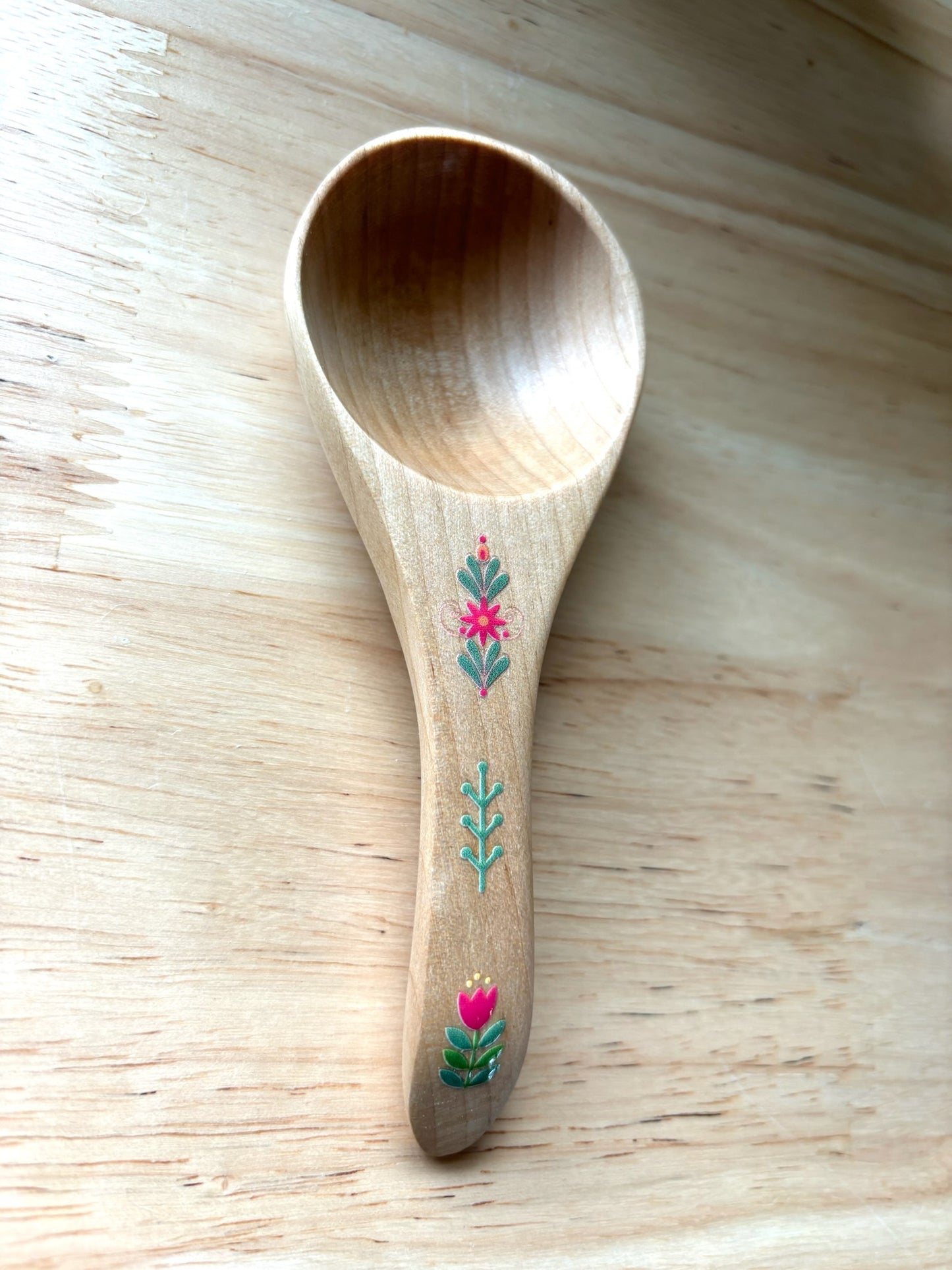 Wooden Swedish Coffee Spoon