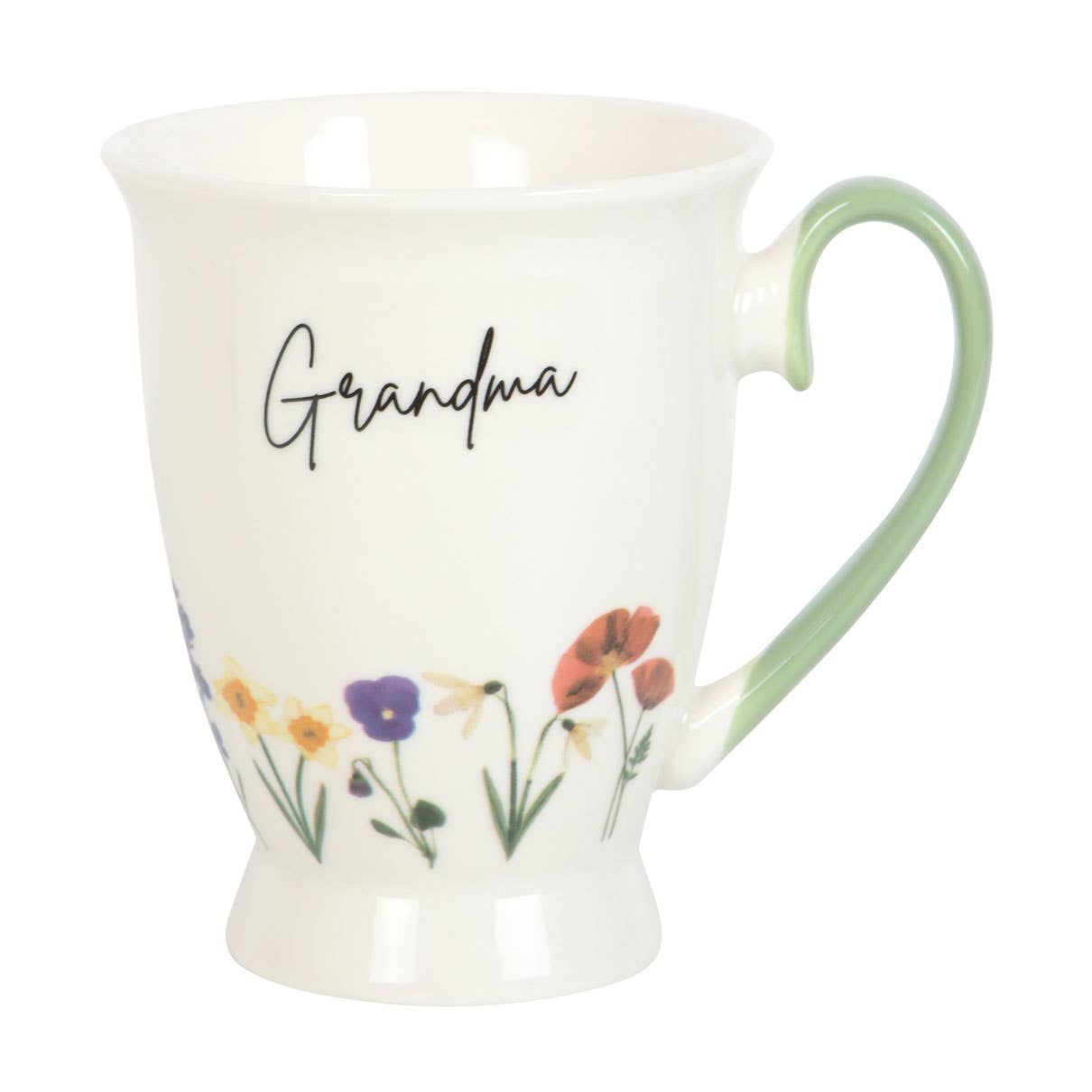 Grandma Wildflower Pedestal Mother's Day Mug