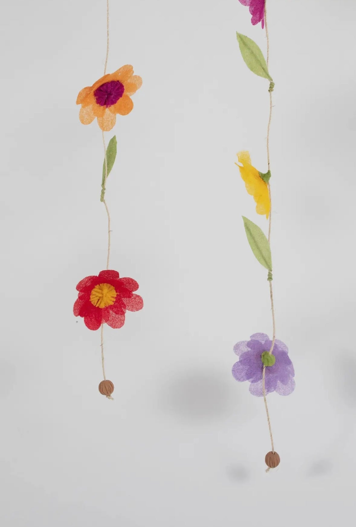 Silk Flower Garland