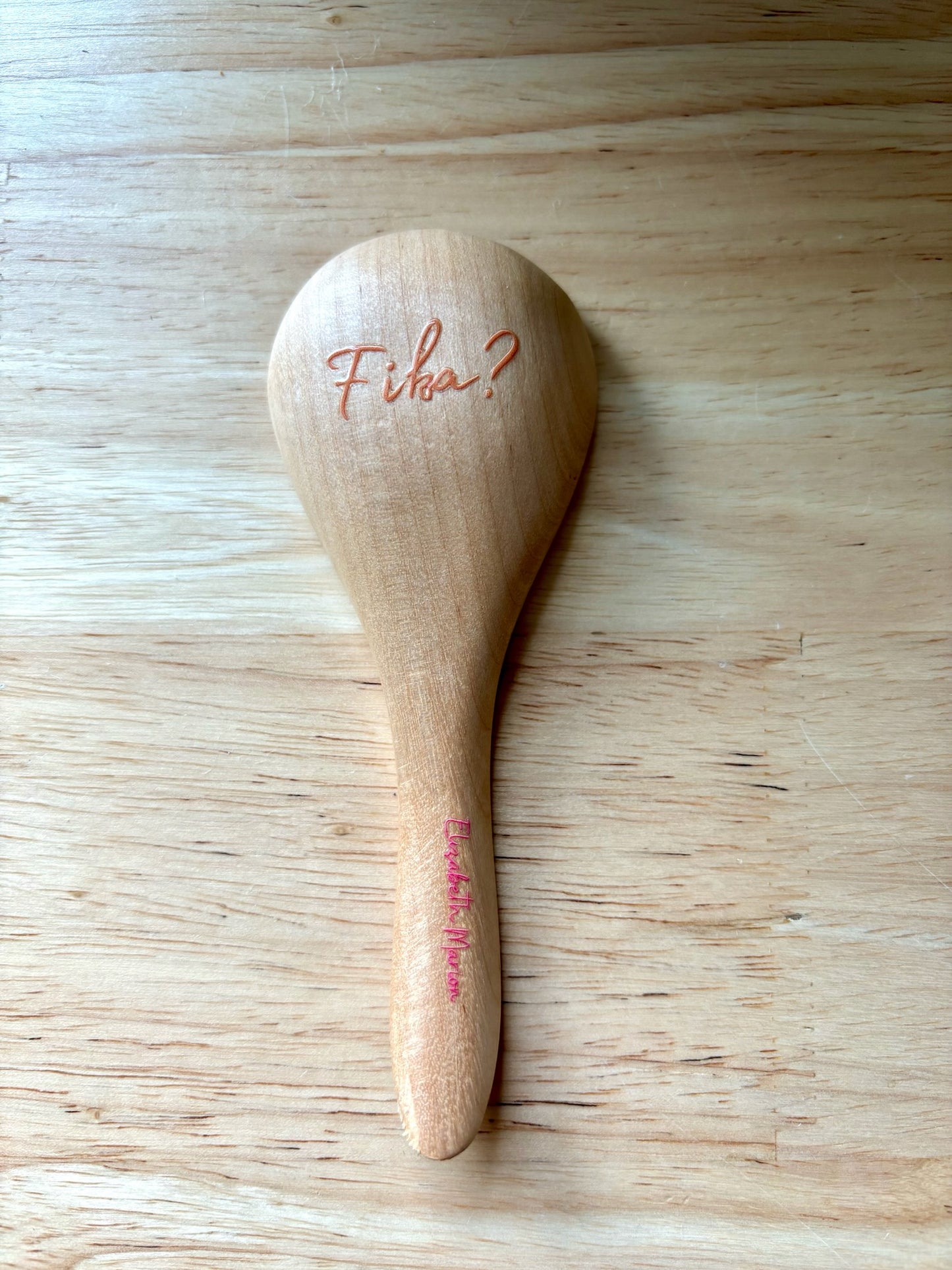 Wooden Swedish Coffee Spoon