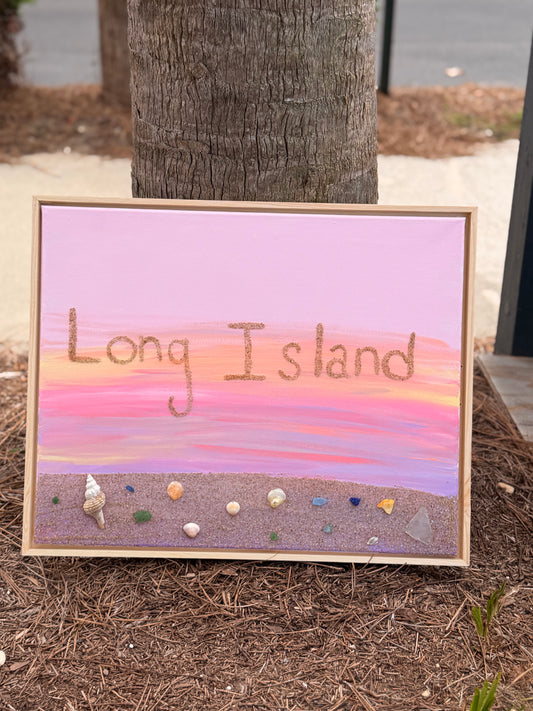 Long Island | Handmade Coastal Wall Art