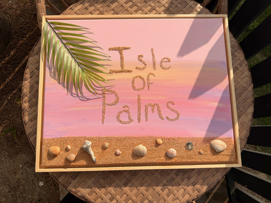 Isle of Palms | Handmade Coastal Wall Art
