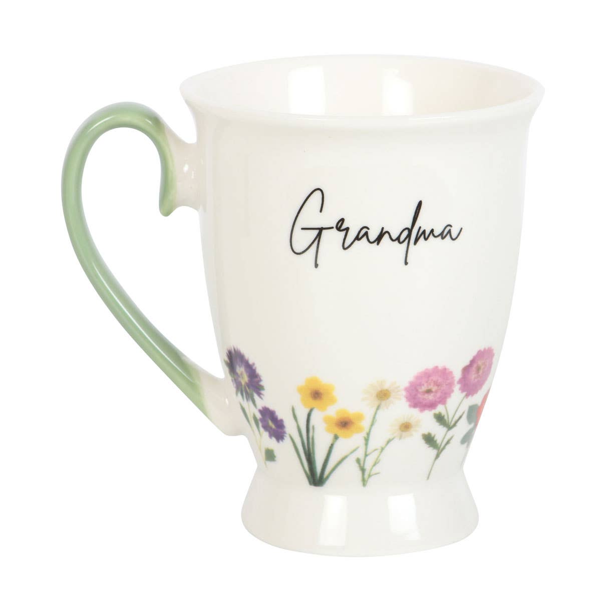 Grandma Wildflower Pedestal Mother's Day Mug