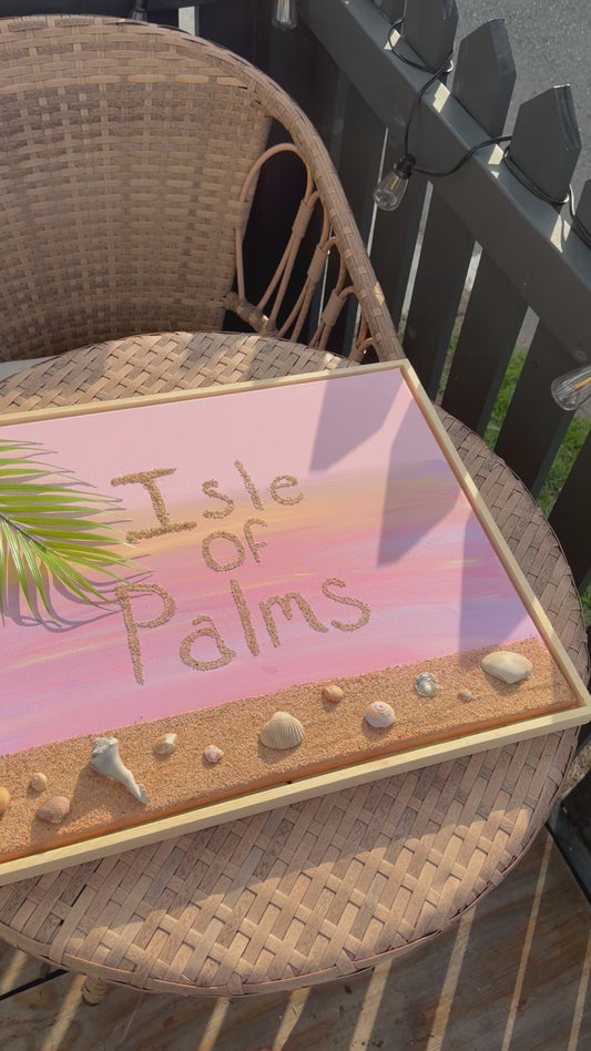 Isle of Palms | Handmade Coastal Wall Art
