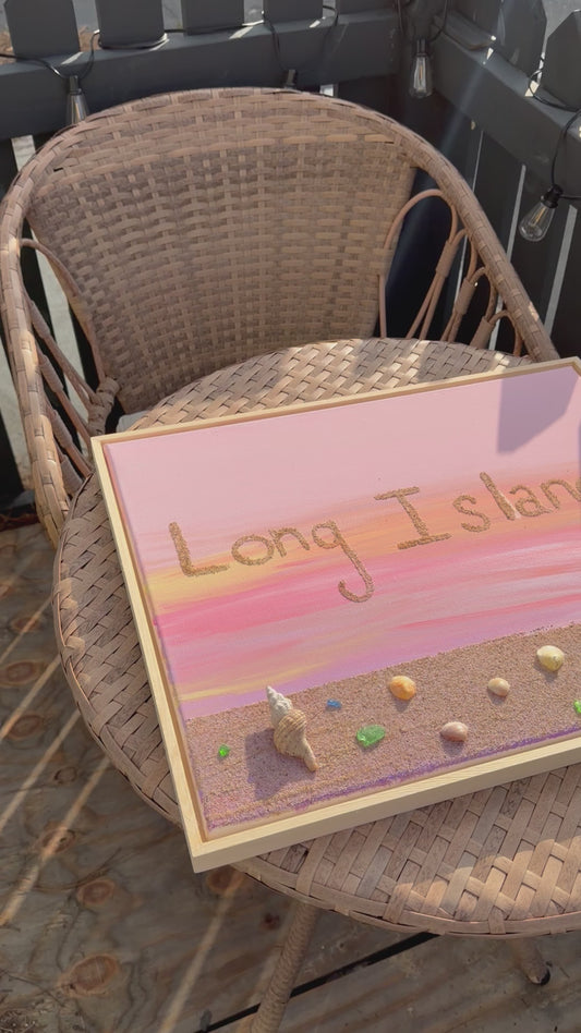 Long Island | Handmade Coastal Wall Art